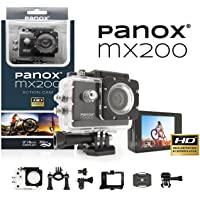 Panox MX200 Cámara Deportiva- no Aplica- Negro